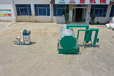 Charcoal stove coal carbonization furnace biochar making machine