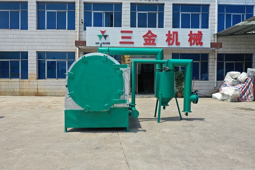 biomass carbon fiber briquette charcoal carbonization stove furnace
