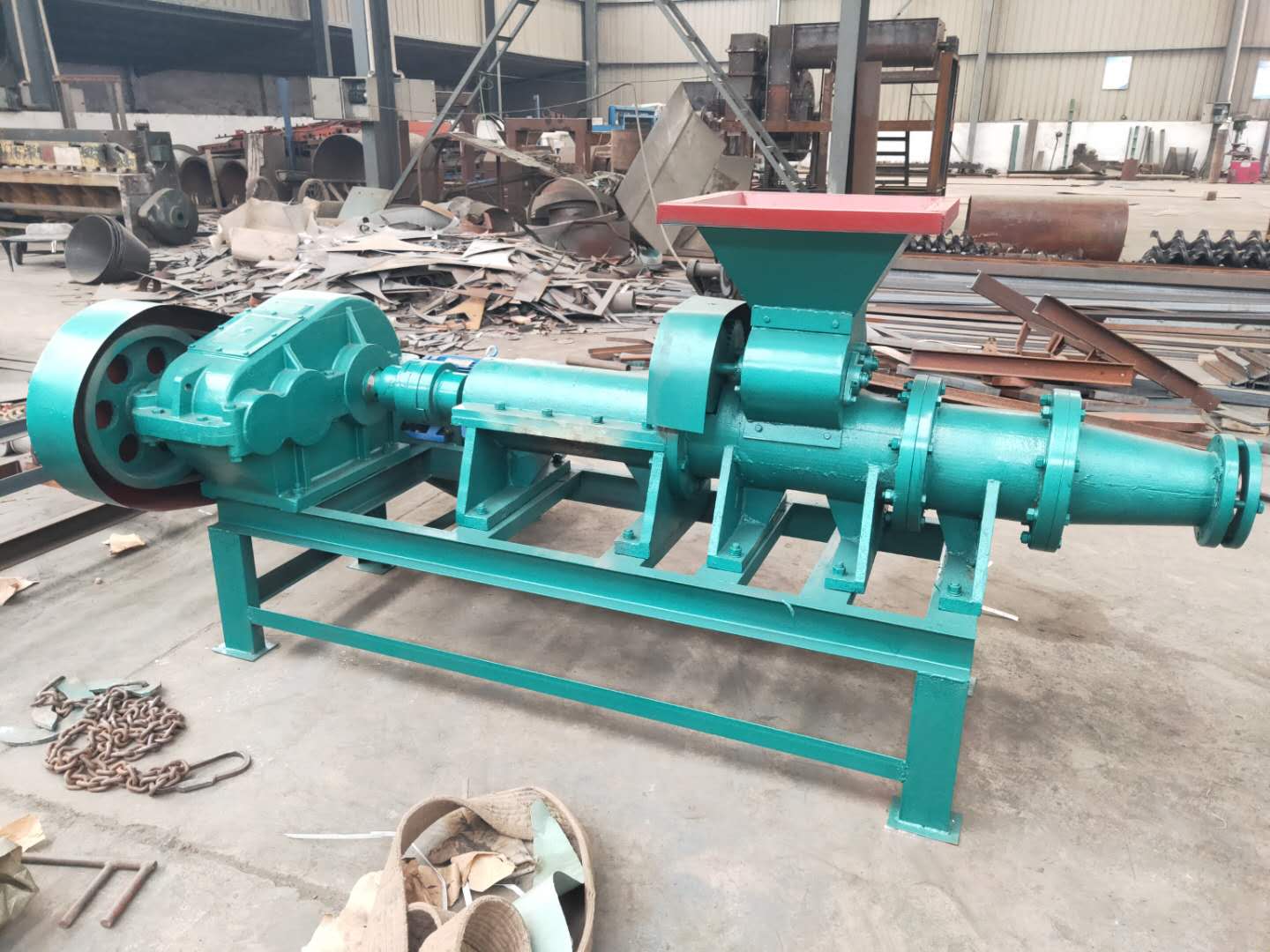 Coal Dust Briquette Extruder Machine