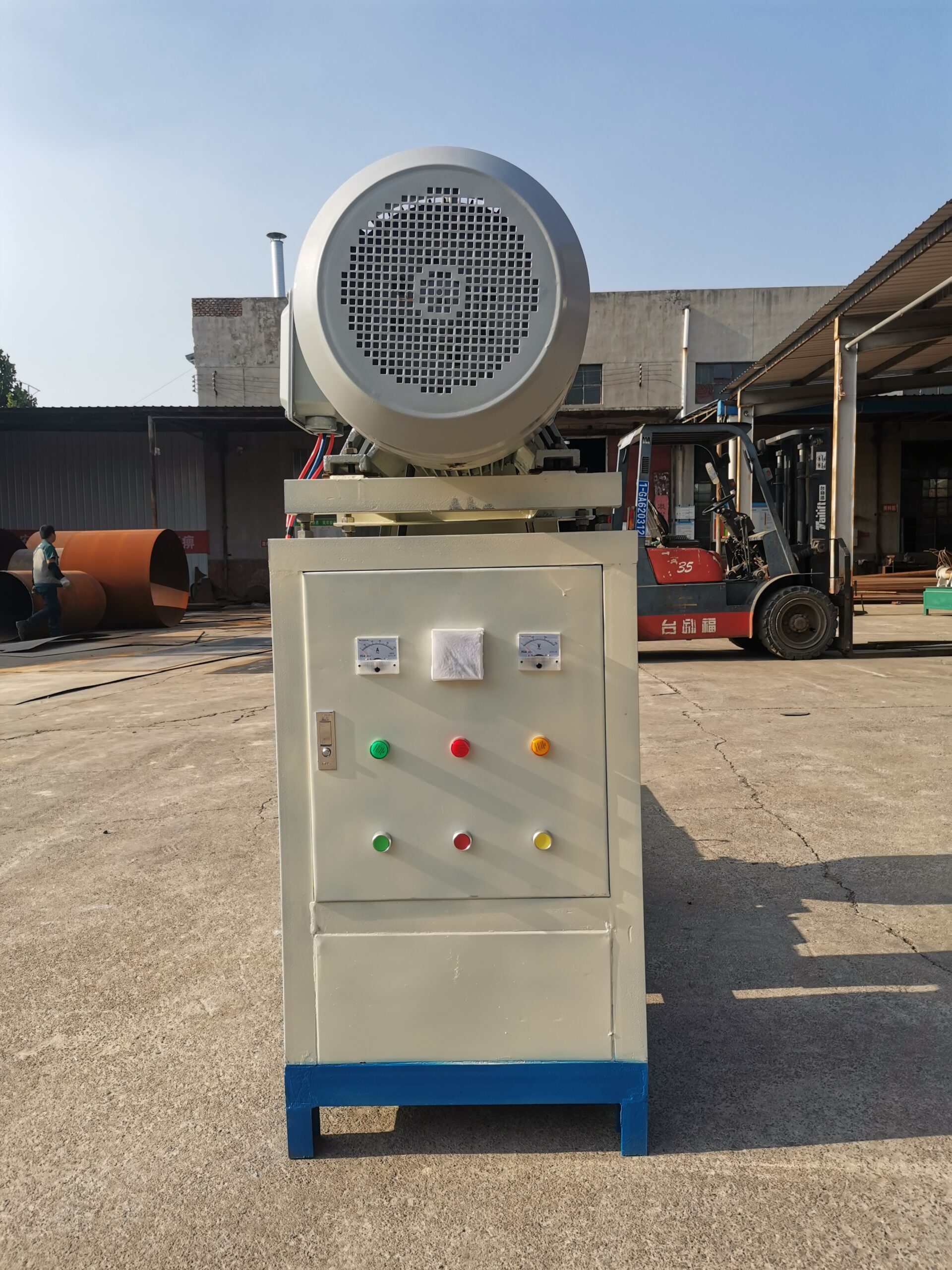 Screw type fire wood charcoal brick pressure machine