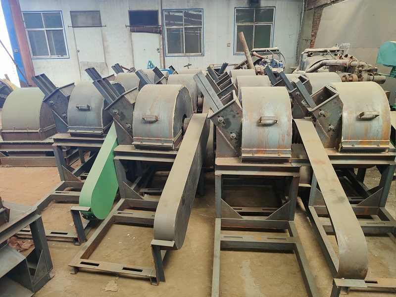 Removable Capacity 1- 2 ton/h Wood crusher