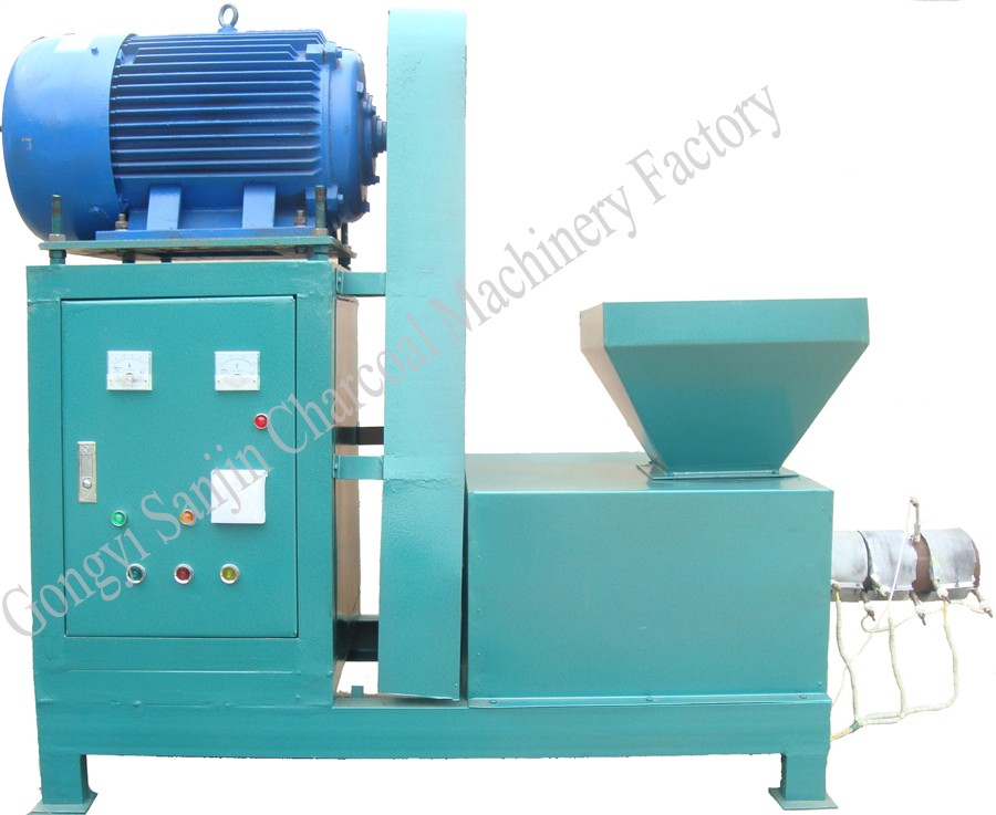 CE Wood Sawdust Biomass Briquette Charcoal Making Machine