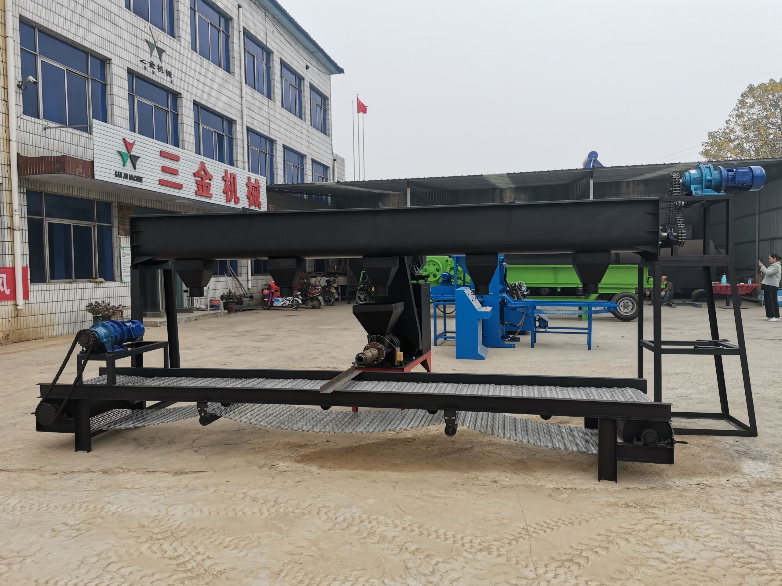 Biomass BBQ Charcoal making machine
