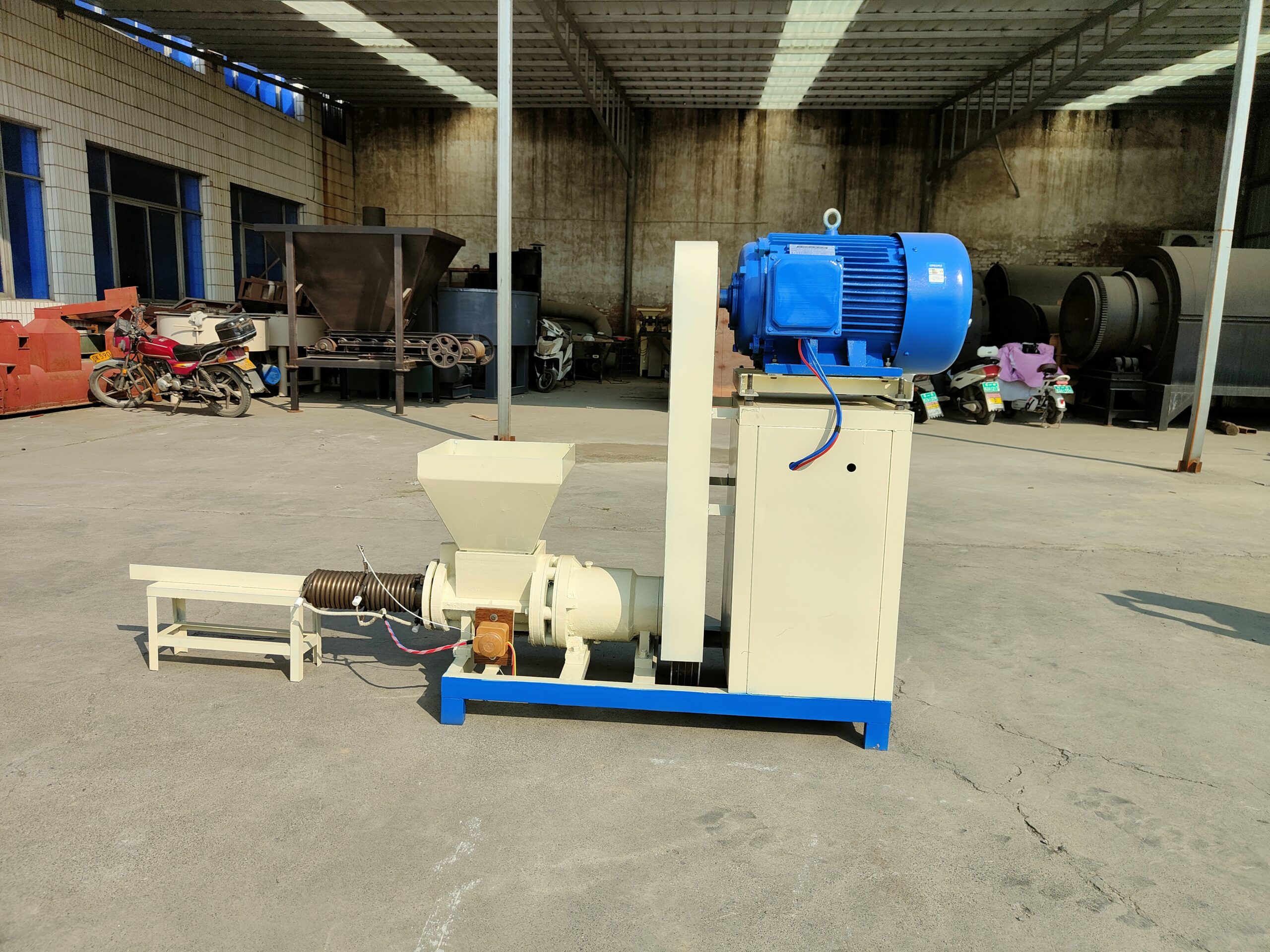 Screw Type Briquette Machine For Boiler BBQ