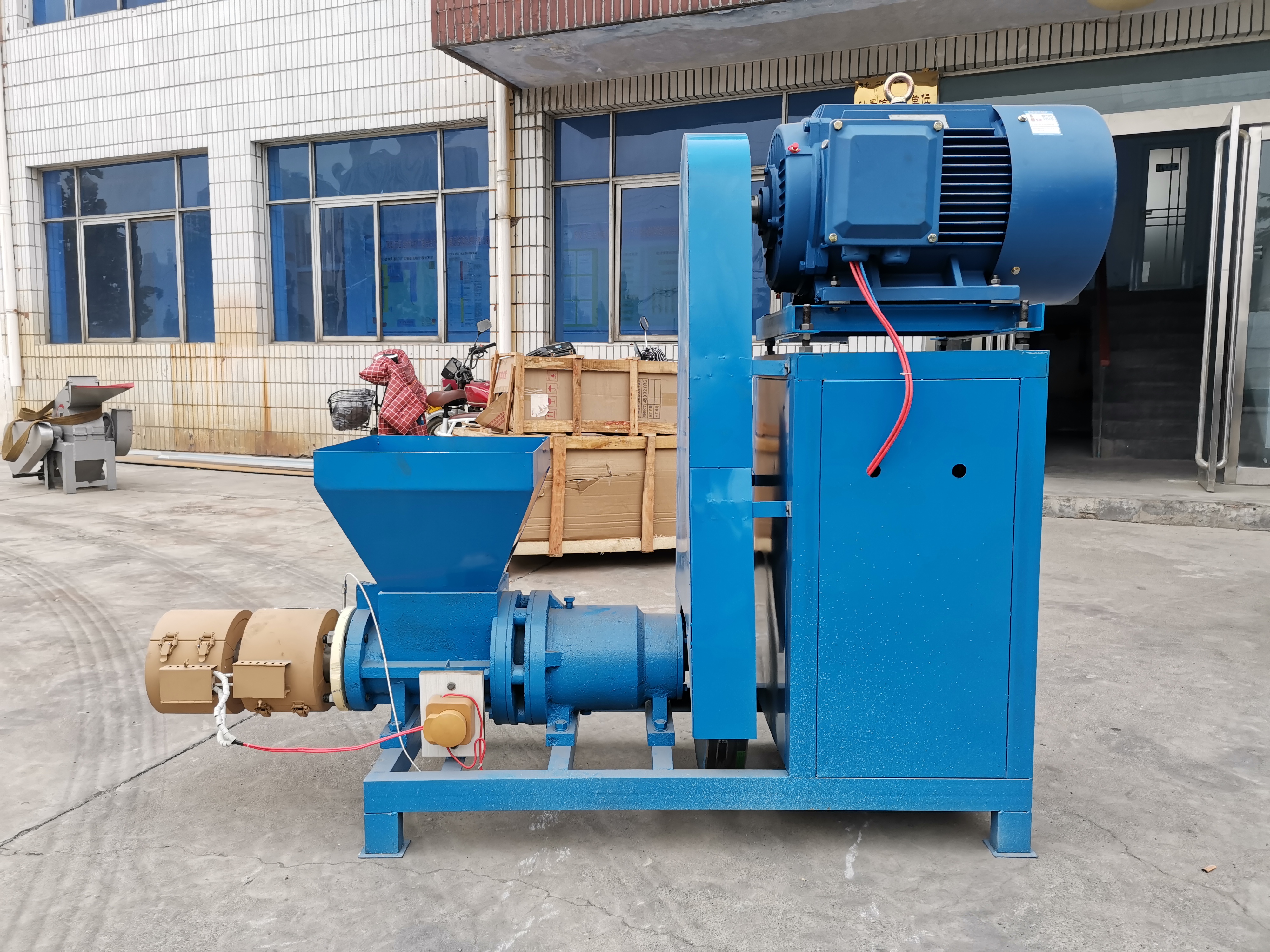 sugarcane bagasse barbecue charcoal briquette machine