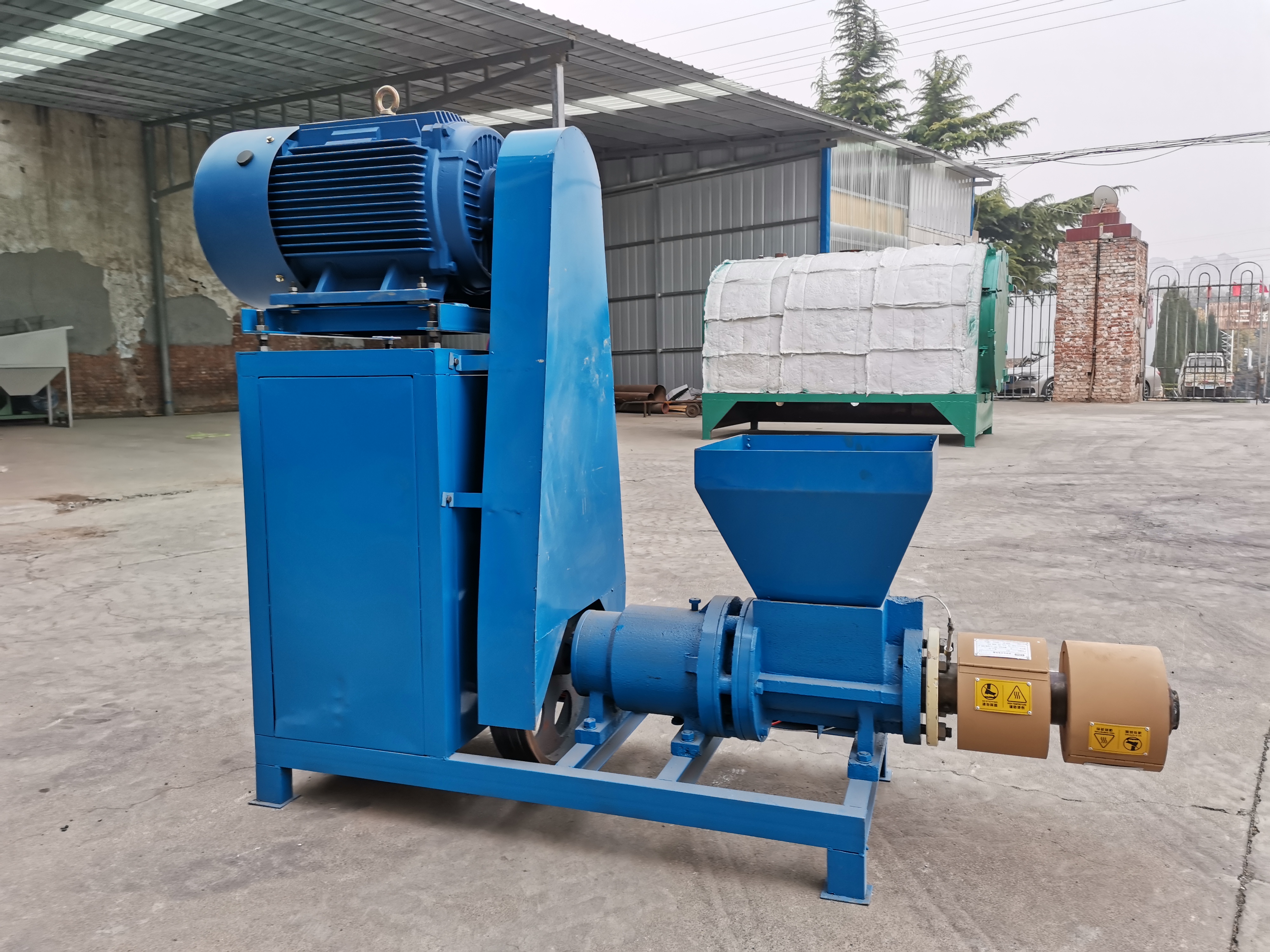 coconut charcoal briquette making machine