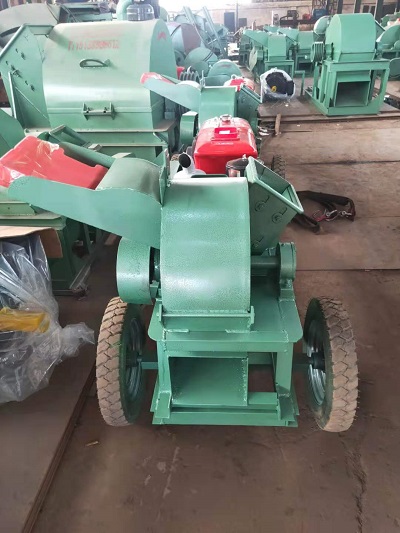 Tree Wood Cutting Crusher Sawdust Production Line