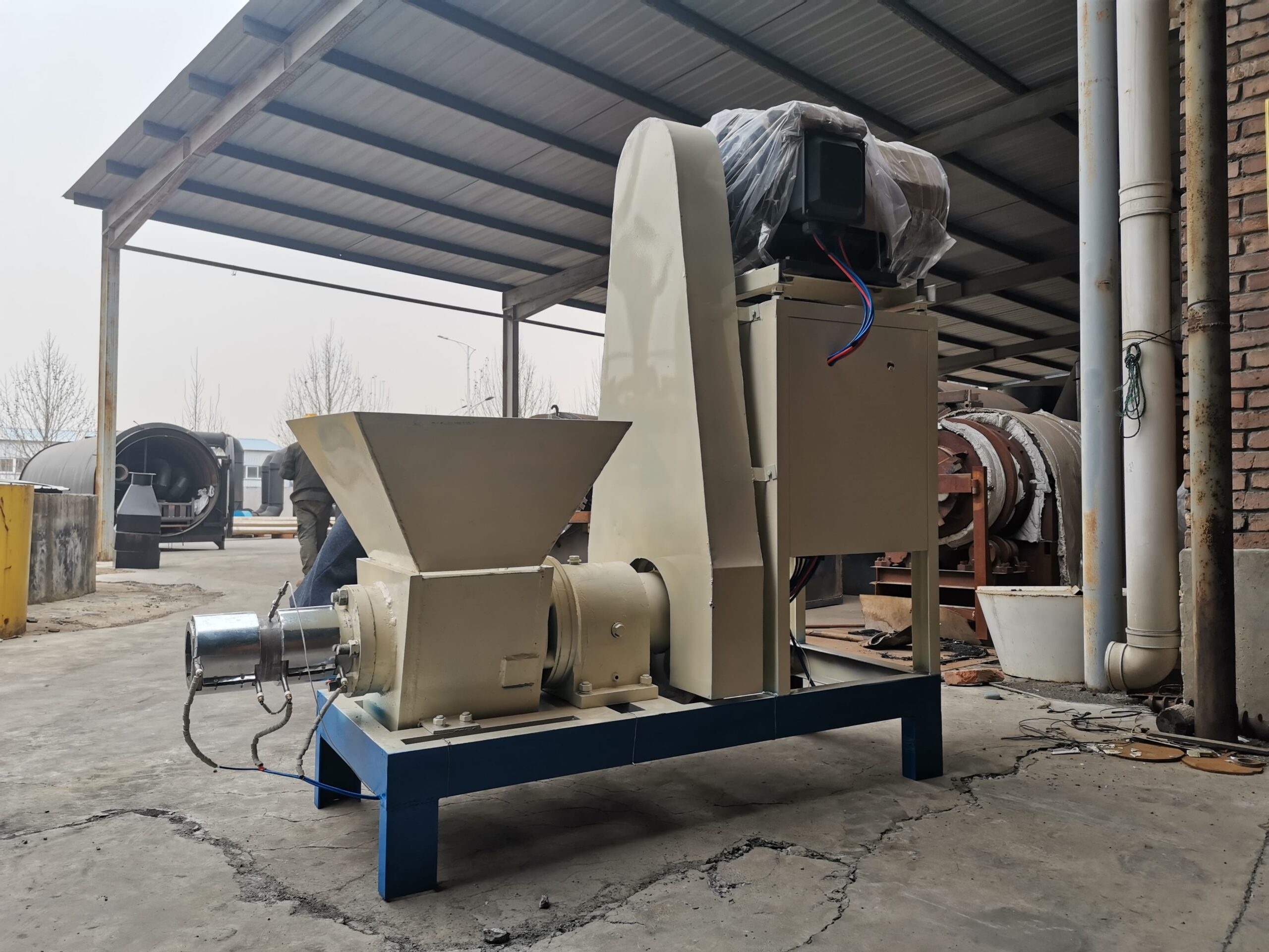 wooden powder briquetting machine