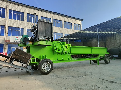 Wood chipper bamboo fiber crushing machine