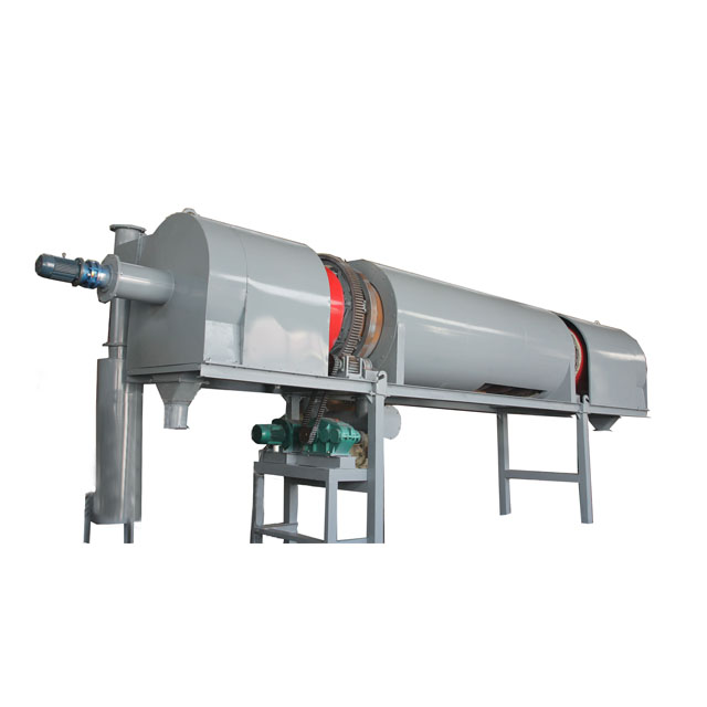 Continuous wood chips carboniztaion furnace