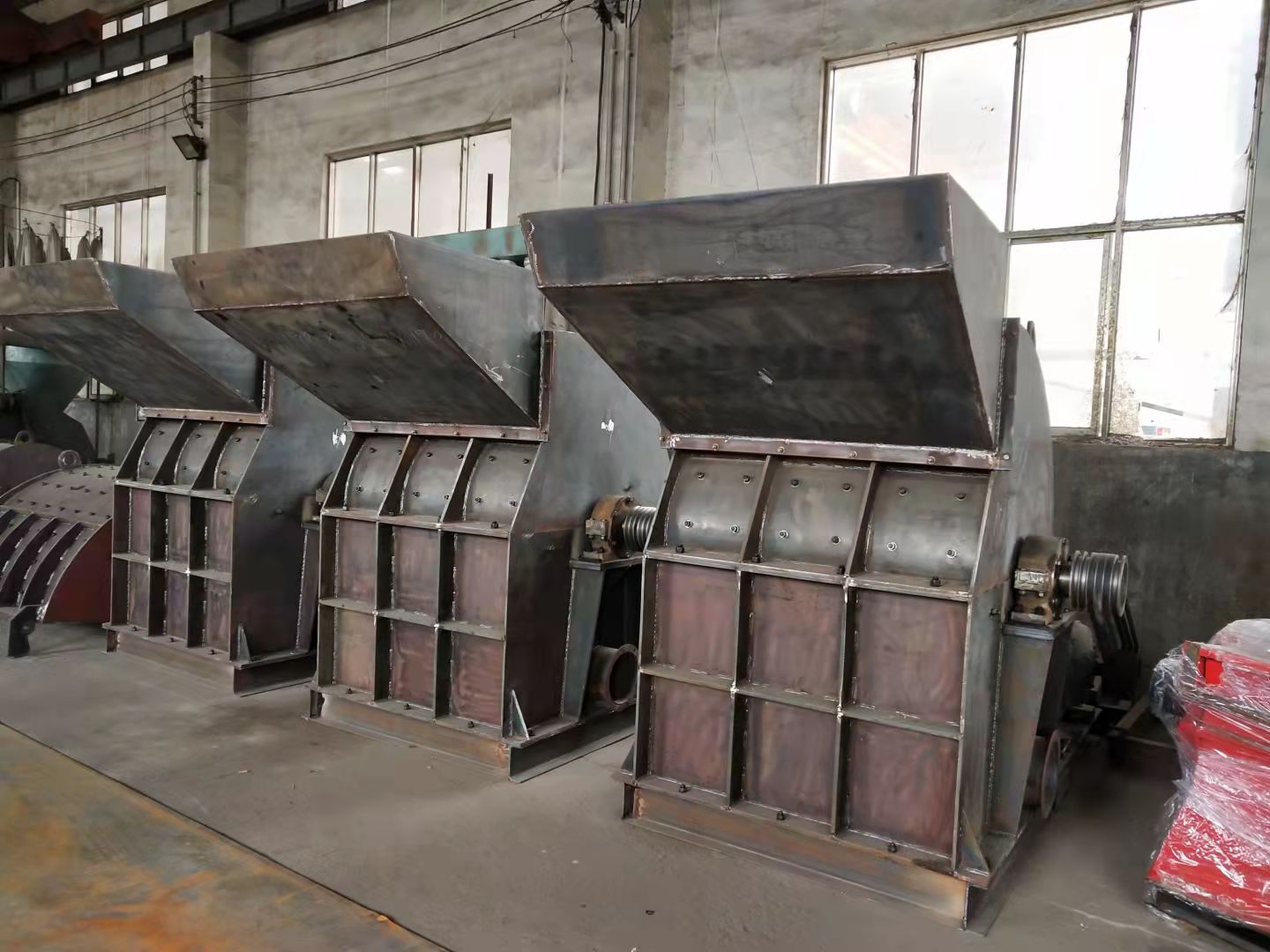 large wood crusher bark crusher
