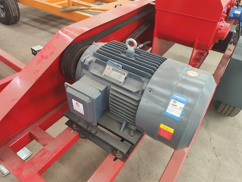 Hammer Mill Wood Branch Crusher Machine