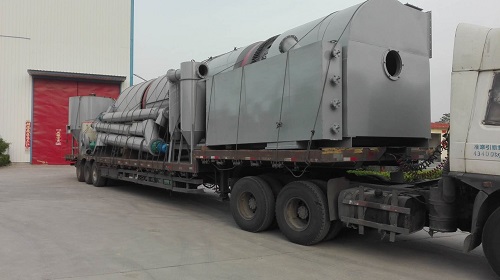 Continuous charcoal carbonization furnace production line