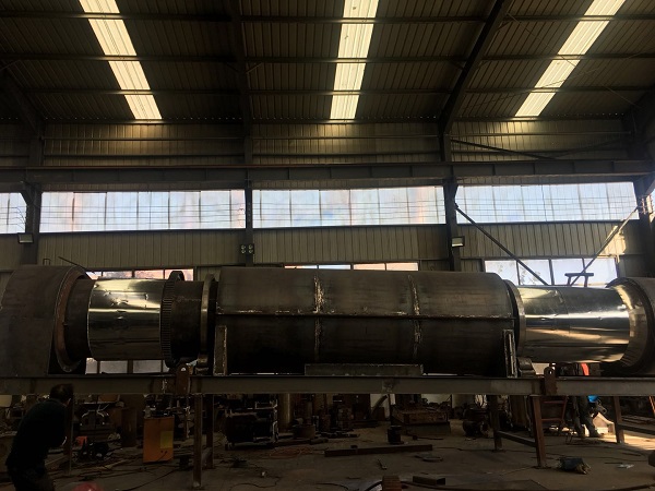 coconut shell rotary continous carbonization furnace