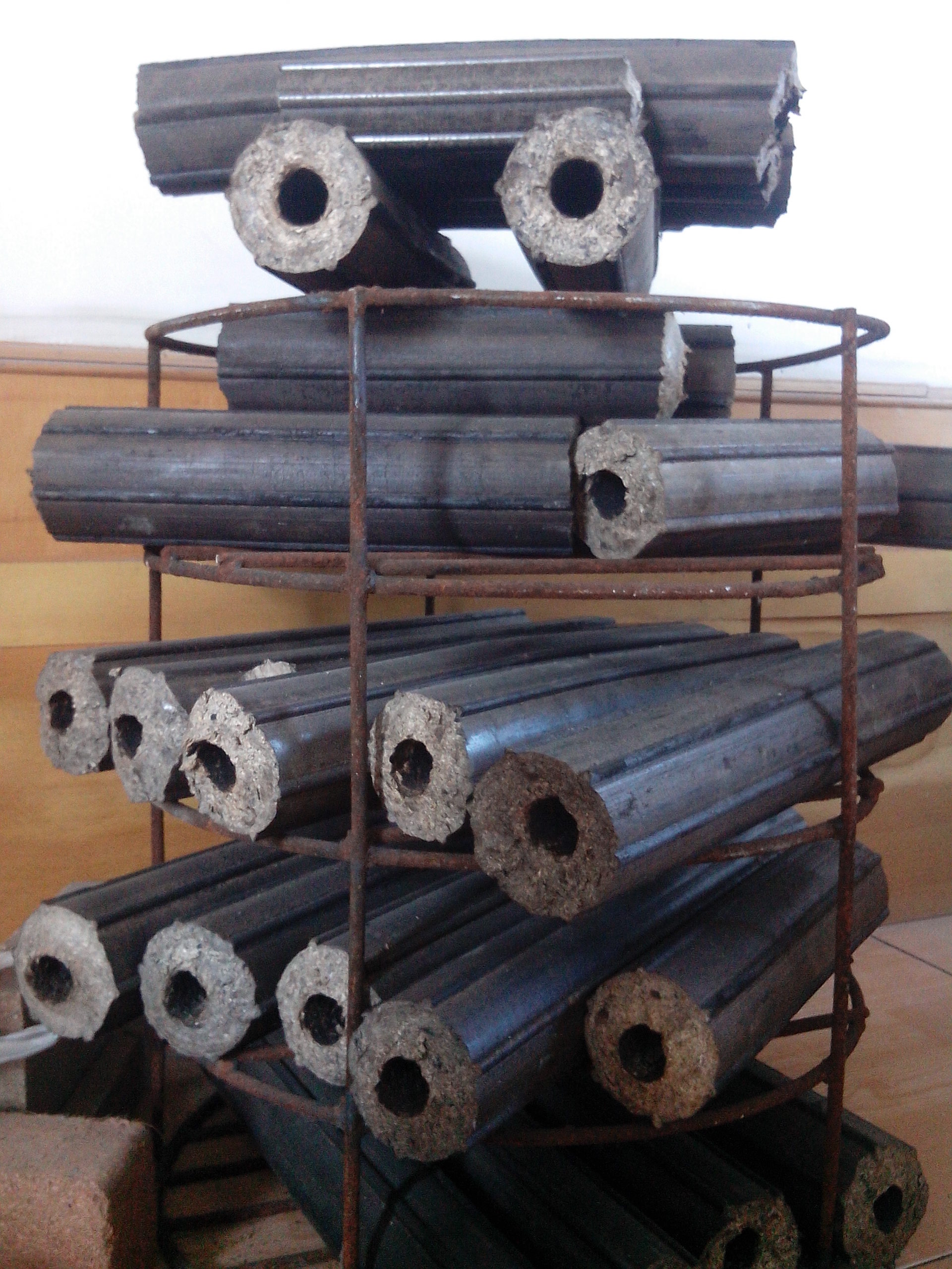 sawdust block making machine