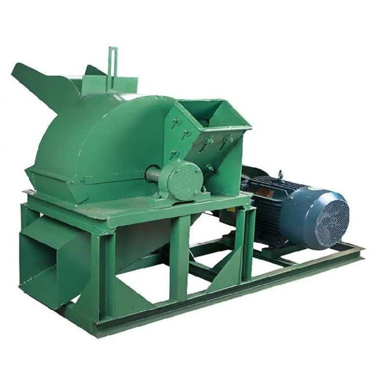 Wood log chipper crusher machine