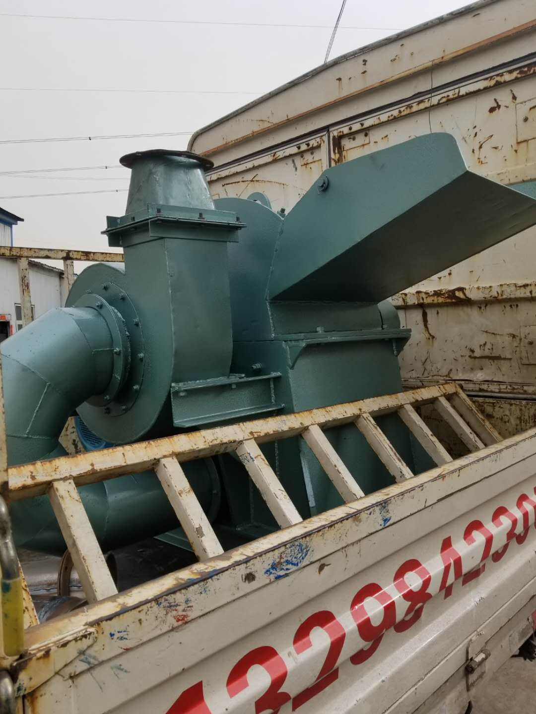 wood waste crusher machine