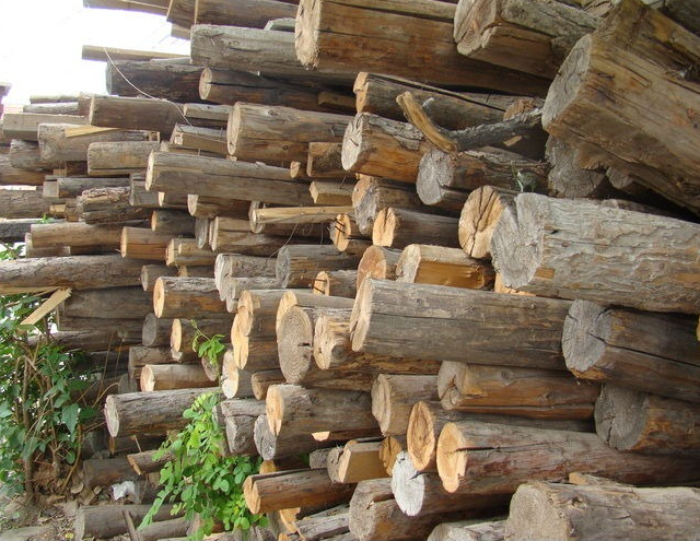 Wood logs charcoal briquette press machine
