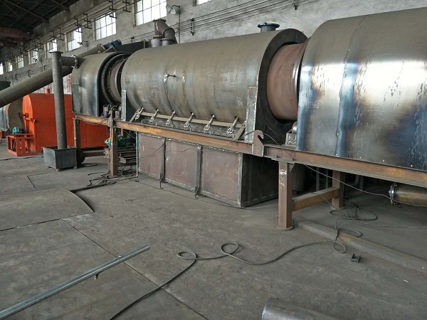 Continuous biomass coal carbonization furnace