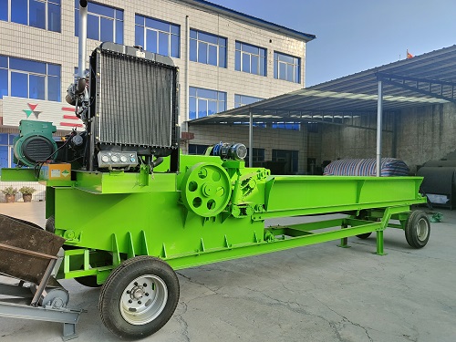 Mobile Hammer Mill Wood Grinder Crusher