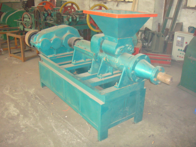 Charcoal briquette extruder macking machine