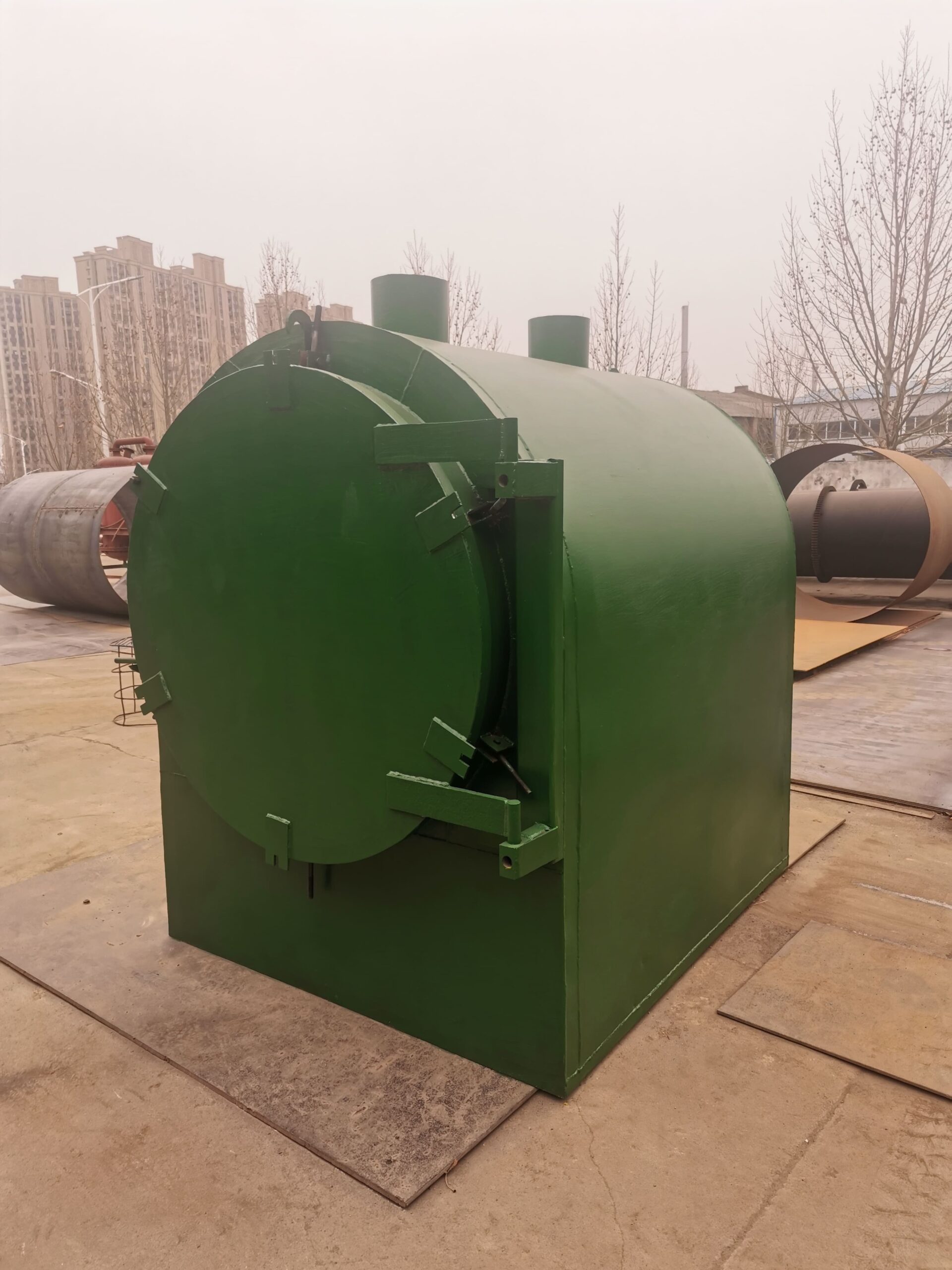charcoal carbonization stove furnace charcoal making machine