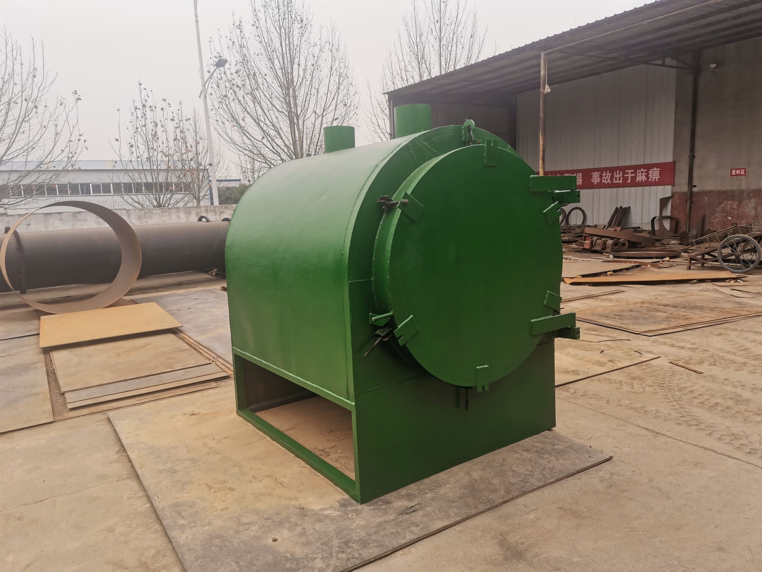 hard wood charcoal carbonized furnace