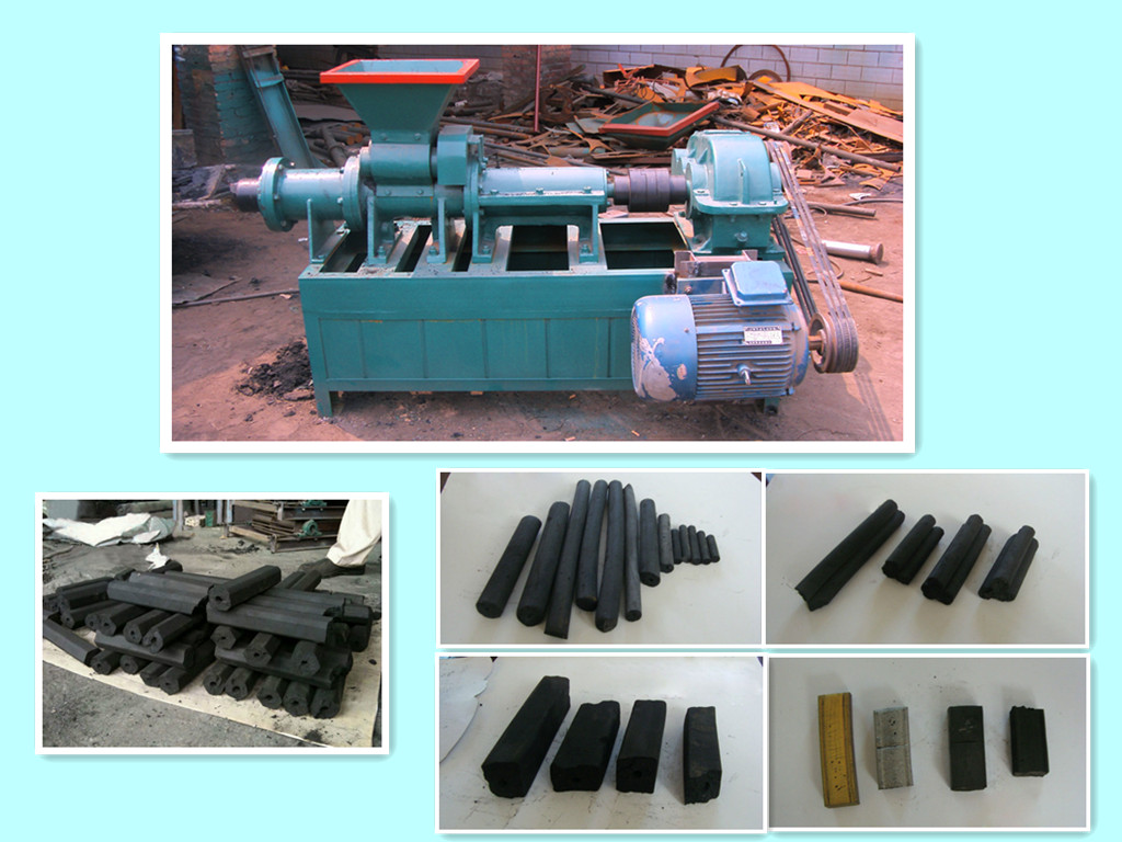 Charcoal Screw Press Briquette Machine