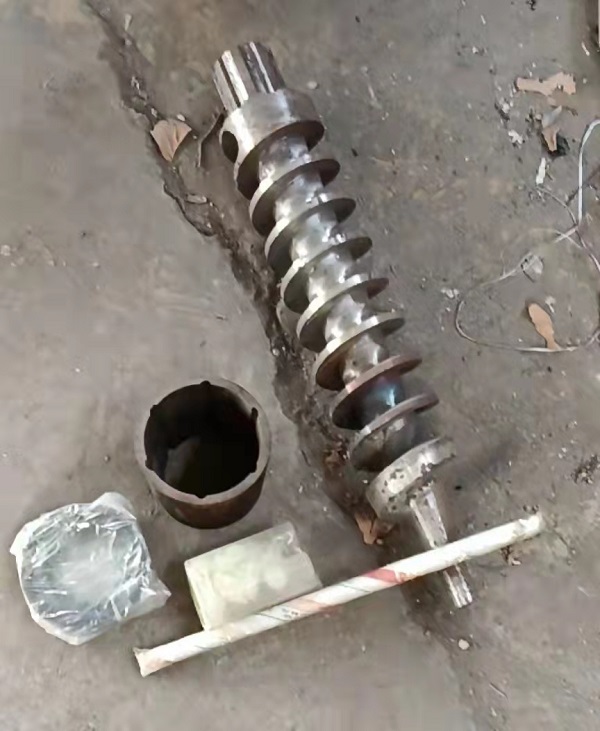The spare parts of biomass sawdust briquette machine