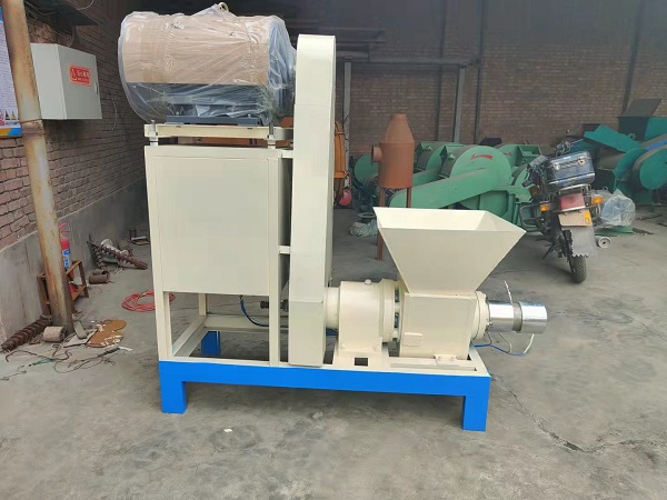 Small wheat straw sawdust charcoal briquette machine