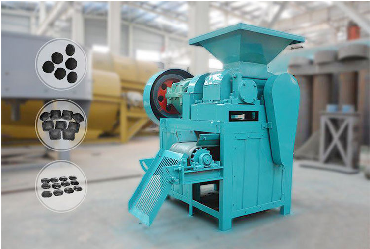 wood charcoal briquette press machine