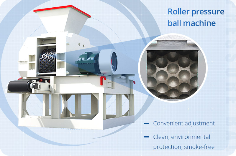 coal powder ball making machine