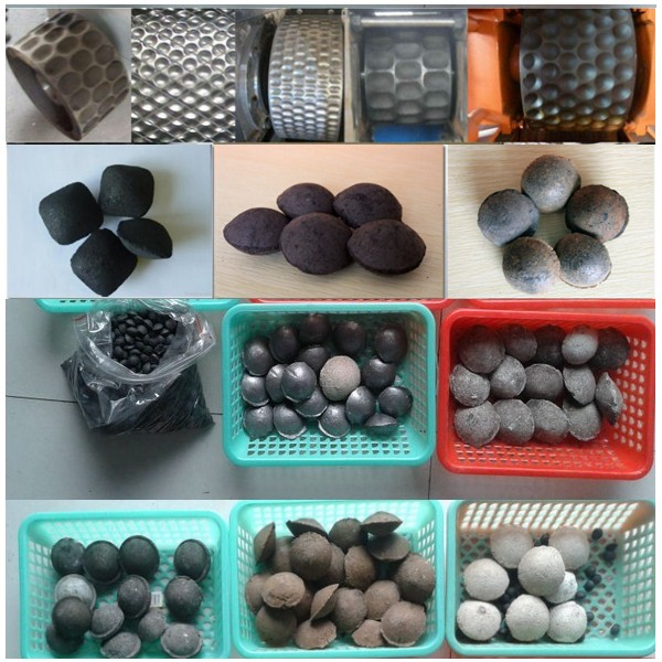pillow shape charcoal briquette machine