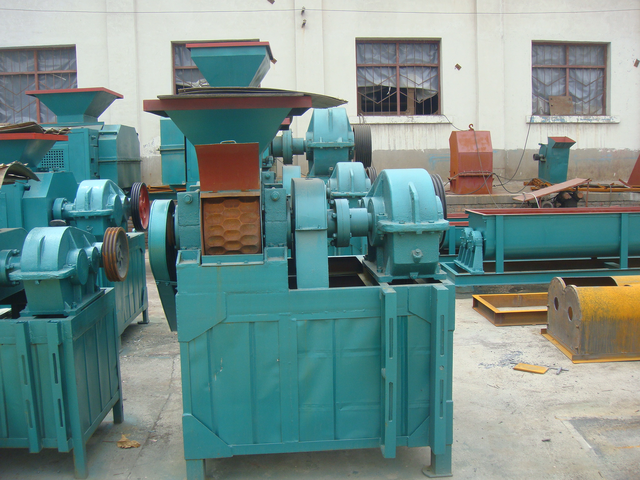 wood charcoal briquette press machine