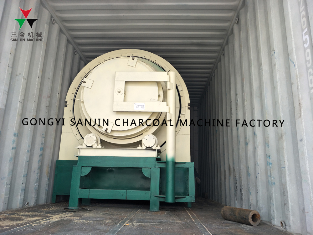 sawdust biomass carbonization furnace