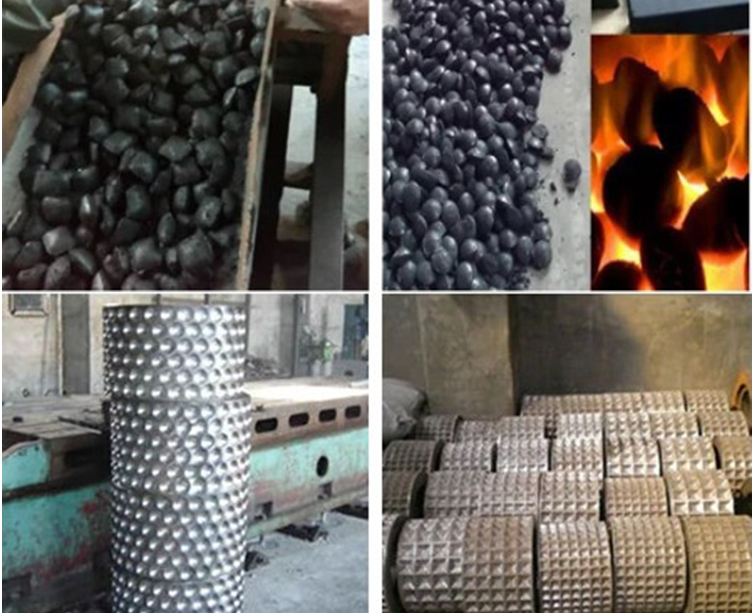 Coal powder forming machine