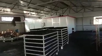 ball shape charcoal drying machine