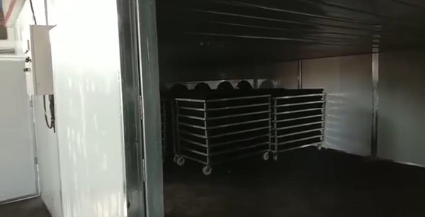 charcoal ball mesh belt dry machine
