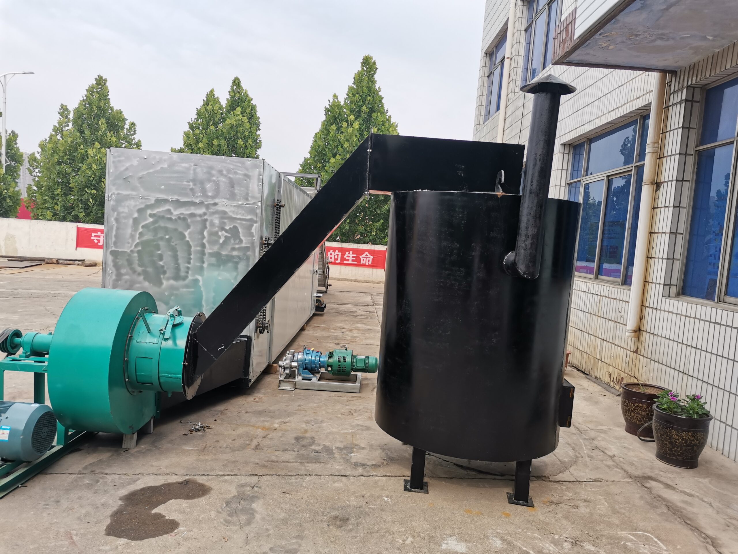 shisha charcoal briquette drying machine