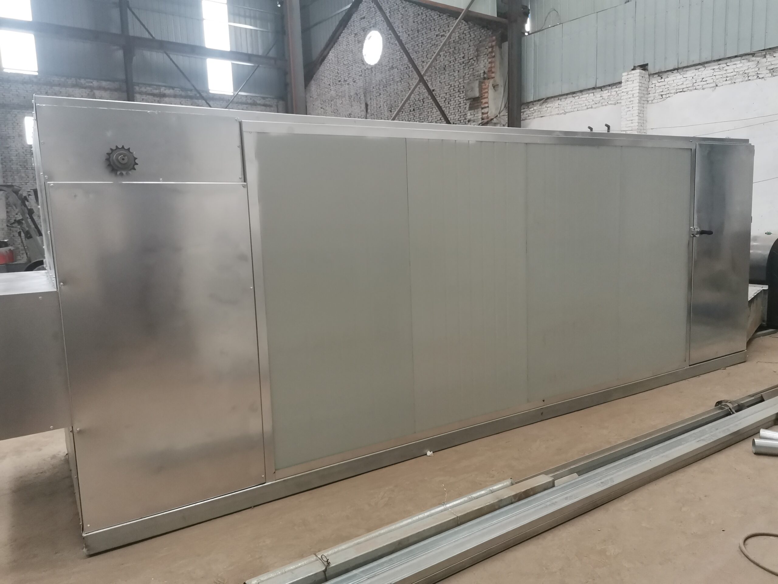 Continuous Dryer Onion/Ginger/Mushroom Mesh Belt Drying Machine