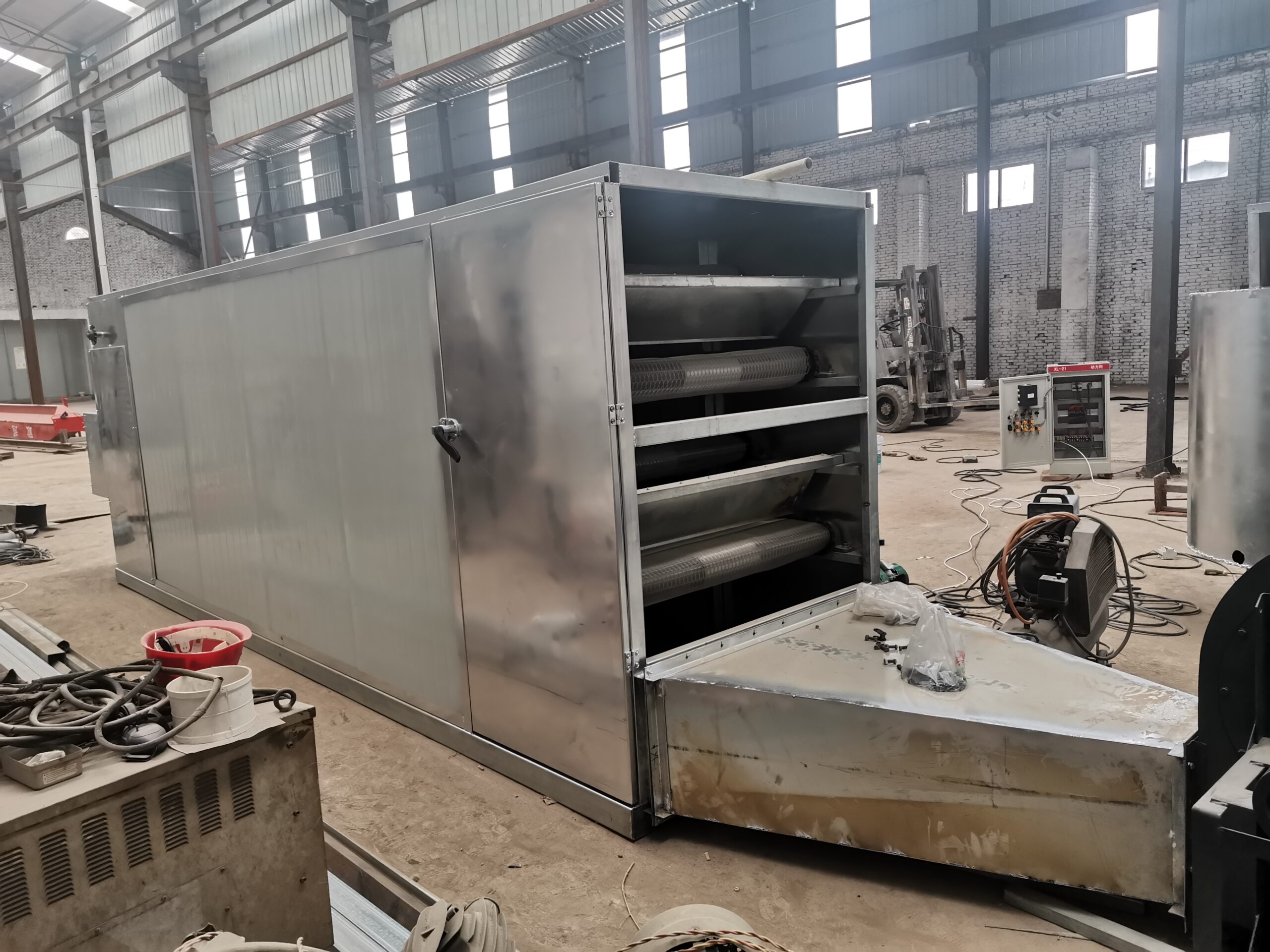 sawdust dryer clay drying machine wood chip dryer