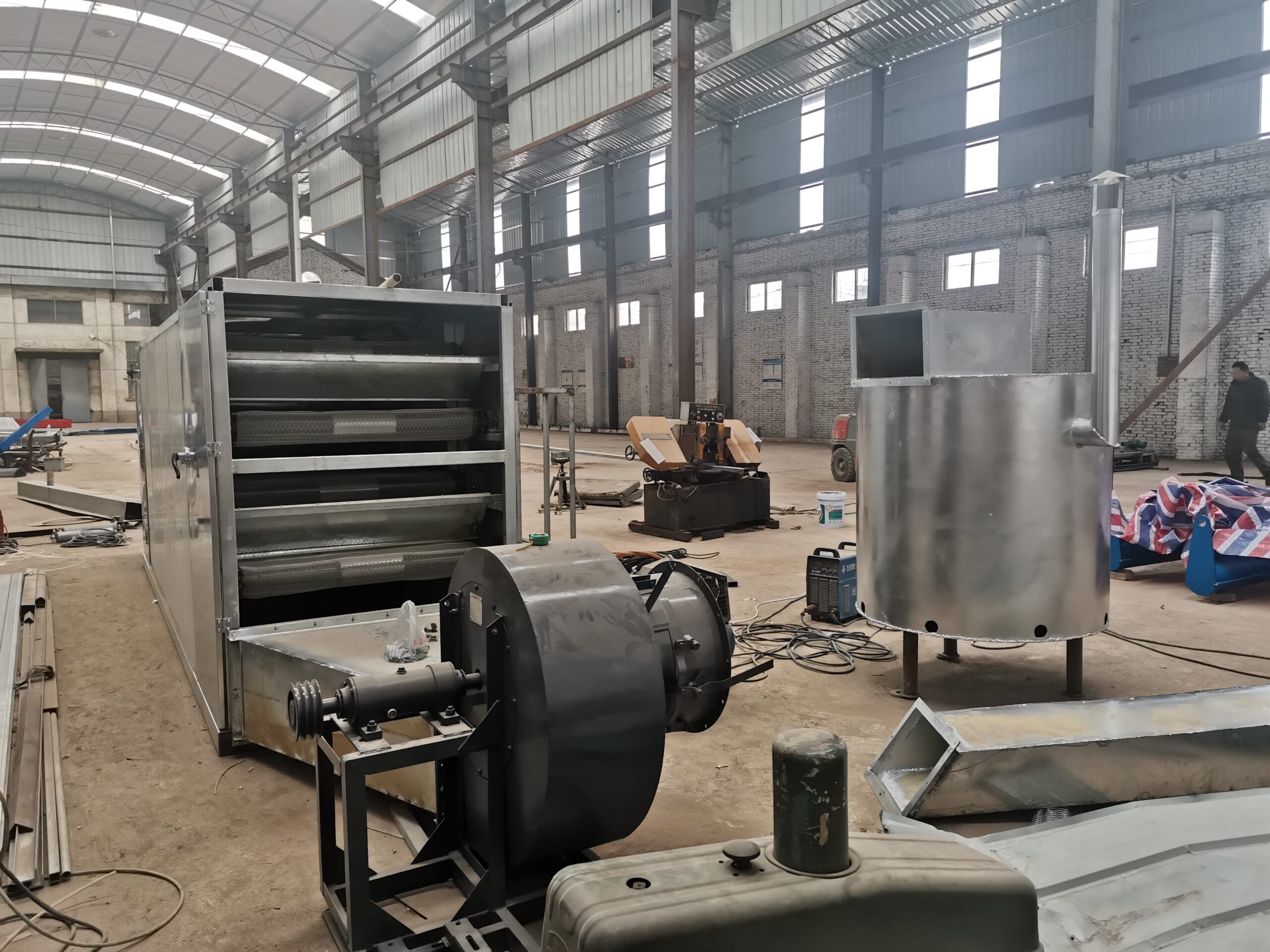 Charcoal briquette cassava cacao dryer machine