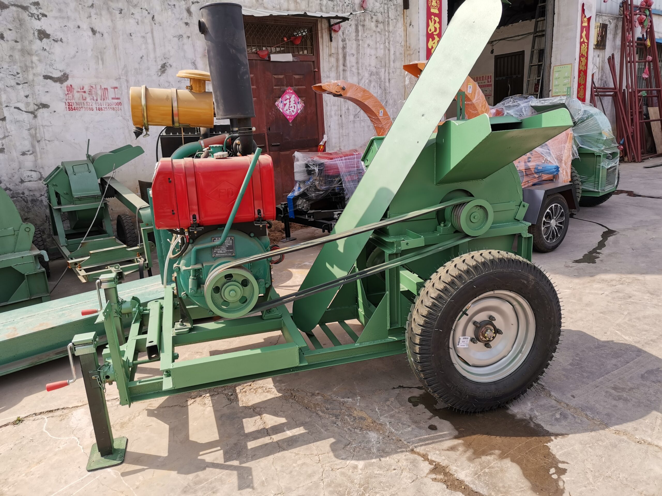 small straw hammer mill