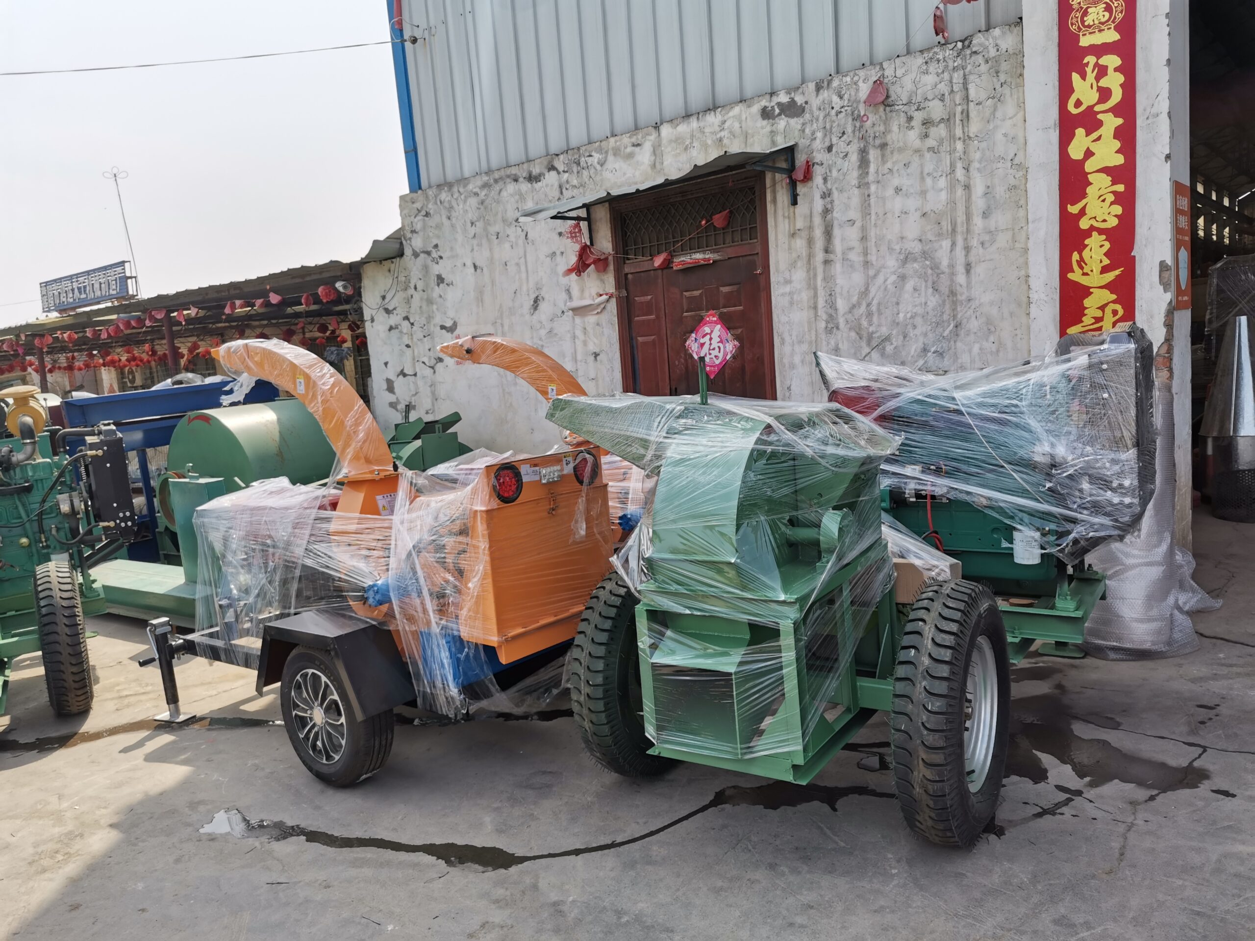 wood grinding equipment