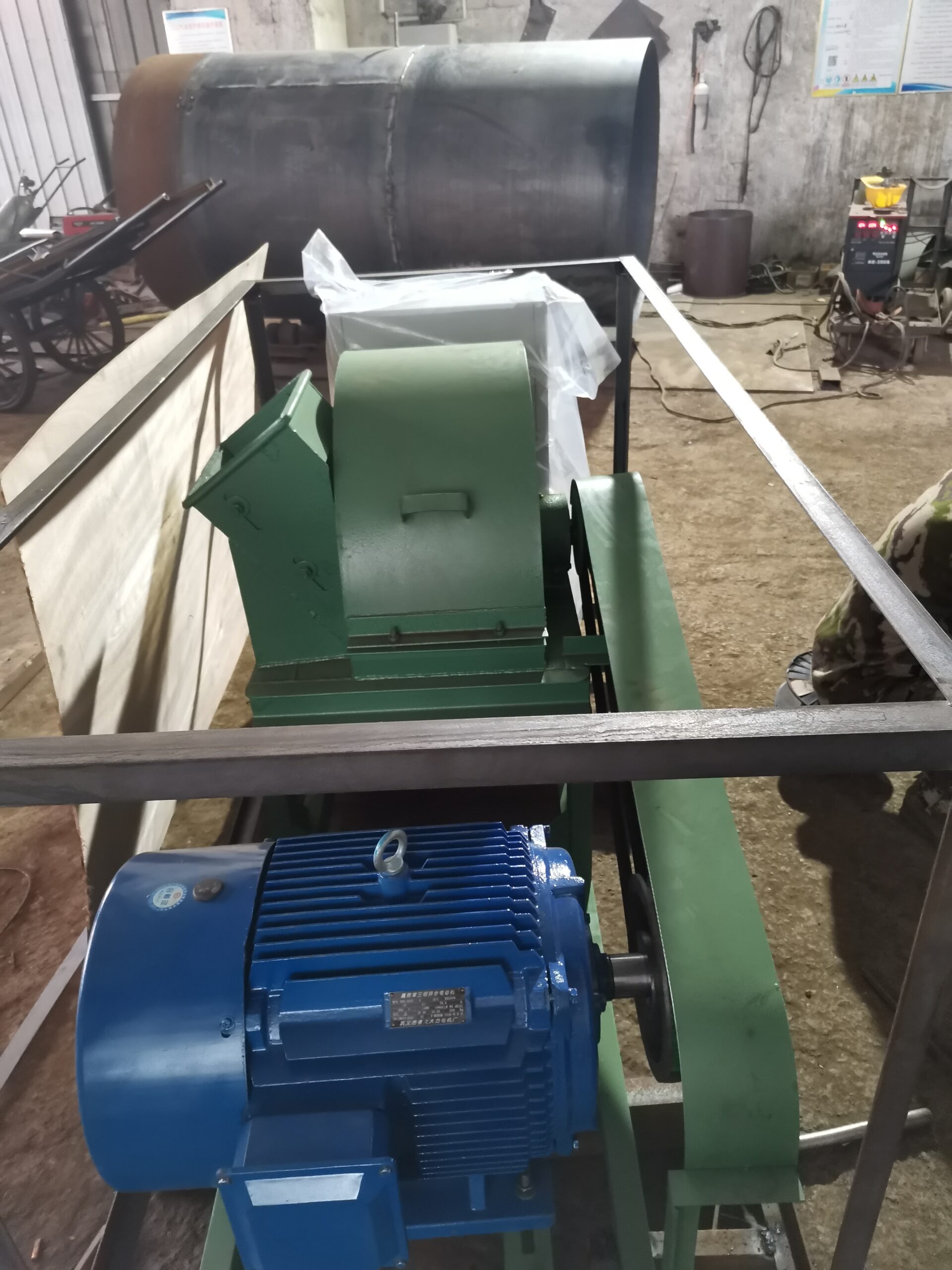 woodwork board crusher shredder