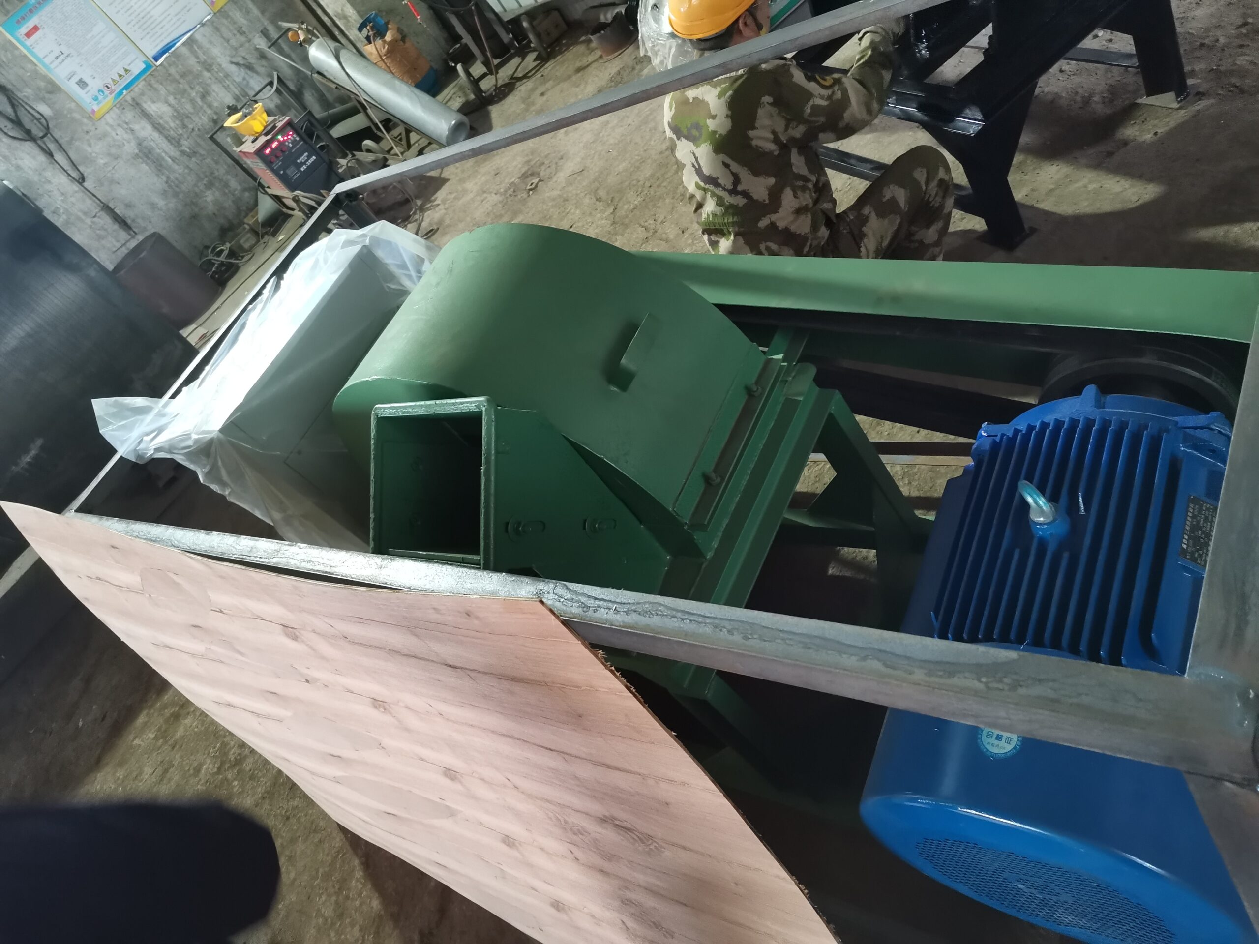 Wood Log Chipper Crusher