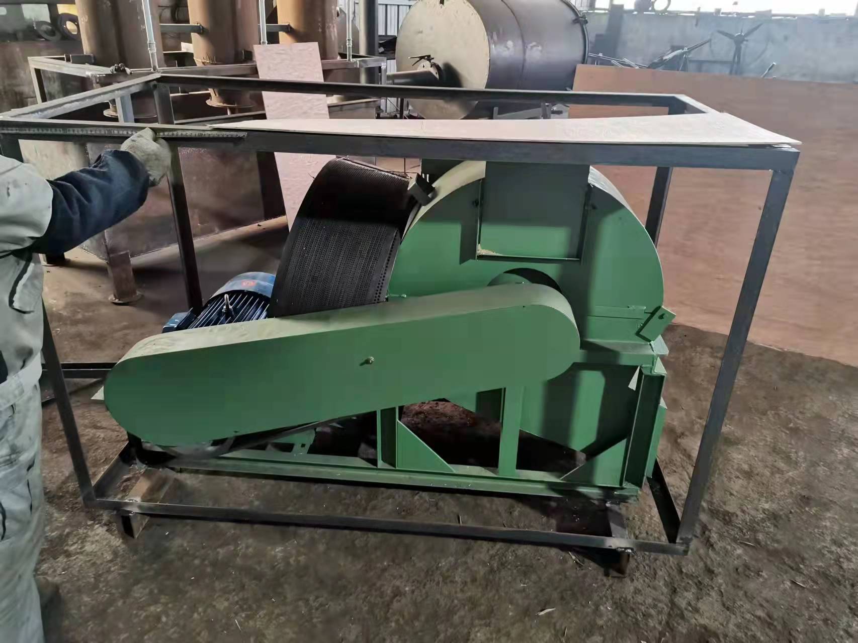 wood crusher machine mobile crusher